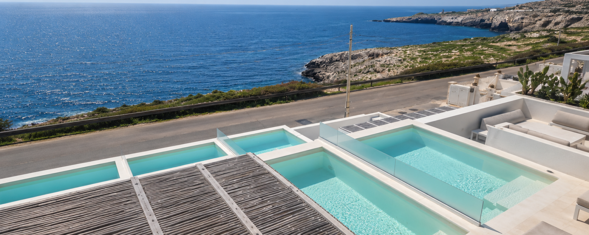 vilette a schiera con piscina santa maria di leuca