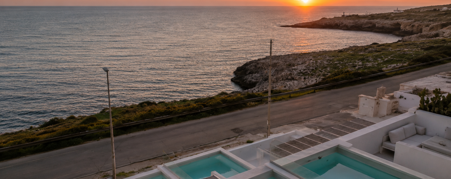 villa a schiera al tramonto santa maria di leuca